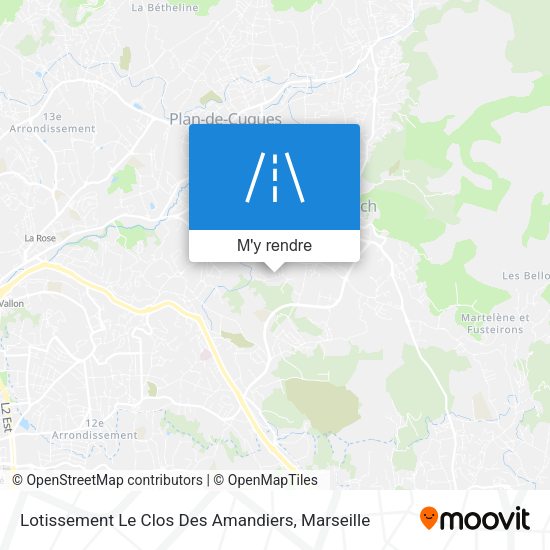 Lotissement Le Clos Des Amandiers plan