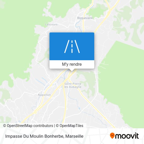 Impasse Du Moulin Bonherbe plan