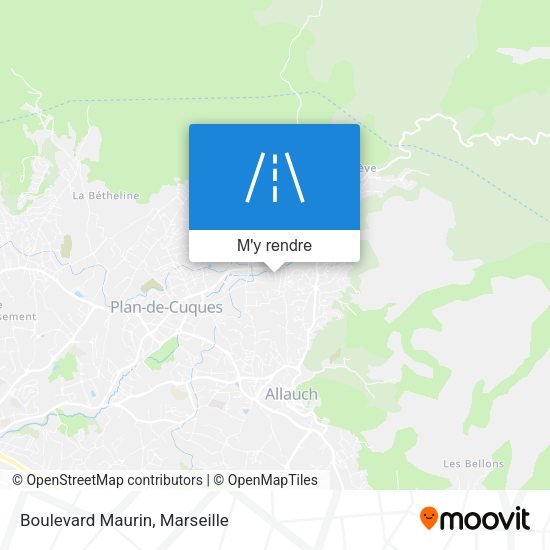 Boulevard Maurin plan