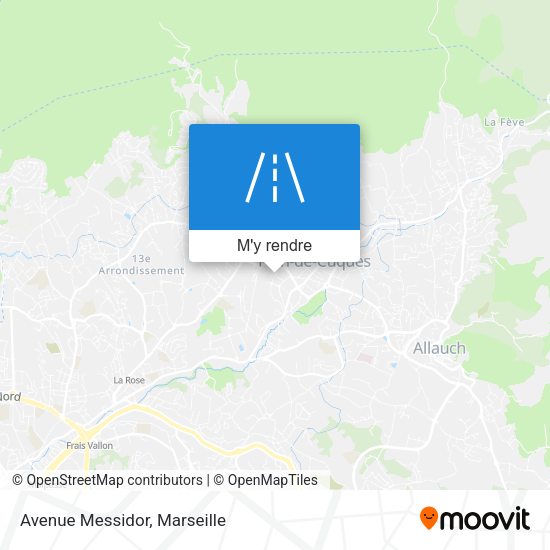 Avenue Messidor plan