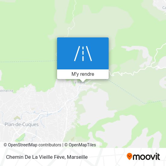Chemin De La Vieille Fève plan