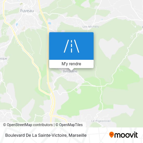 Boulevard De La Sainte-Victoire plan