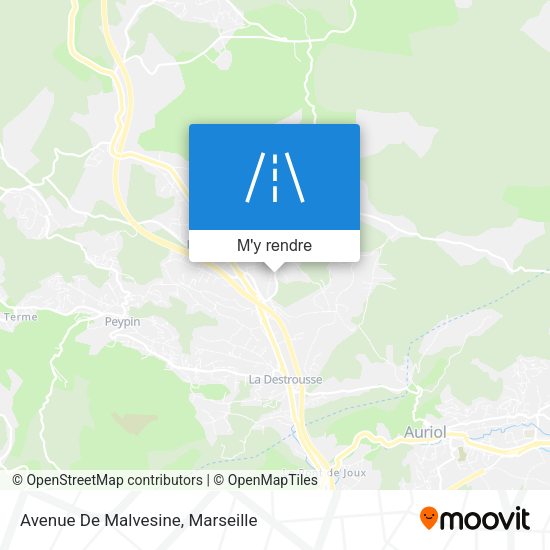 Avenue De Malvesine plan