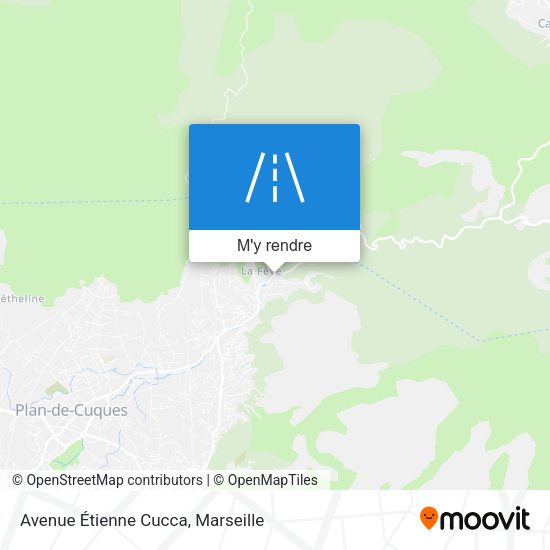 Avenue Étienne Cucca plan