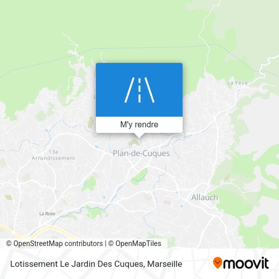 Lotissement Le Jardin Des Cuques plan