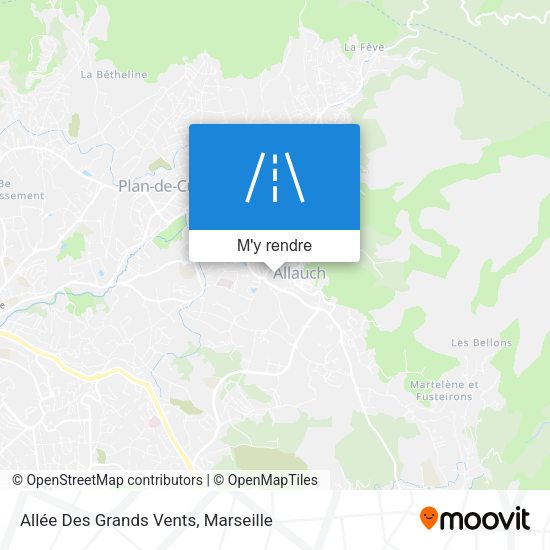 Allée Des Grands Vents plan