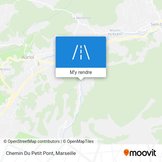 Chemin Du Petit Pont plan