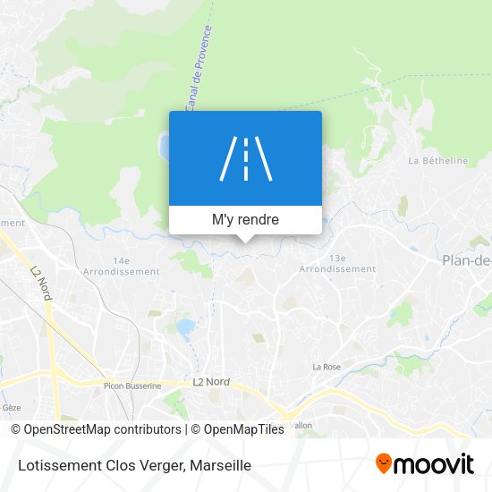 Lotissement Clos Verger plan