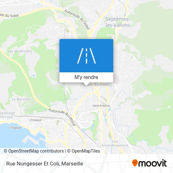 Rue Nungesser Et Coli plan