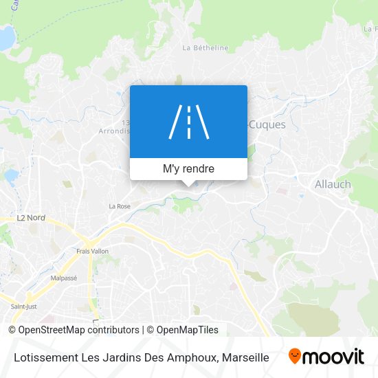 Lotissement Les Jardins Des Amphoux plan