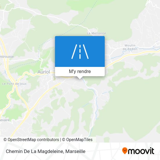 Chemin De La Magdeleine plan