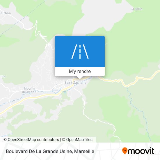 Boulevard De La Grande Usine plan
