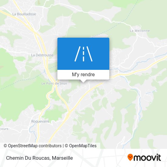 Chemin Du Roucas plan