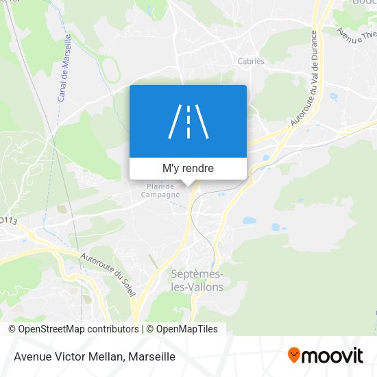 Avenue Victor Mellan plan