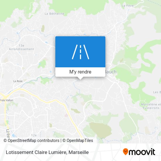 Lotissement Claire Lumière plan