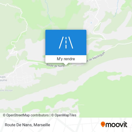 Route De Nans plan