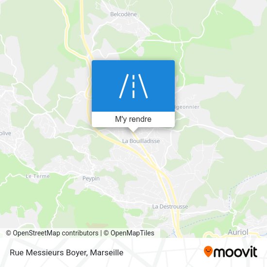 Rue Messieurs Boyer plan