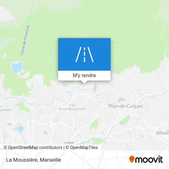 La Moussière plan