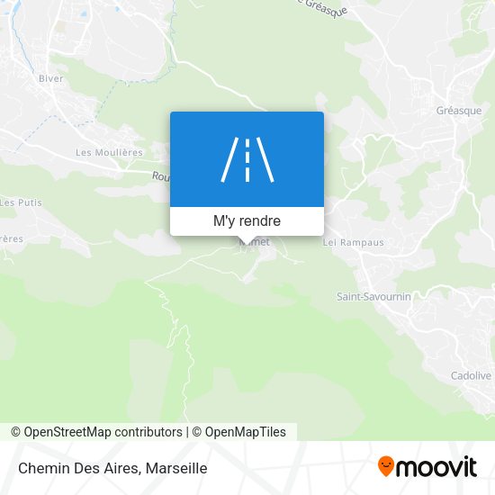 Chemin Des Aires plan