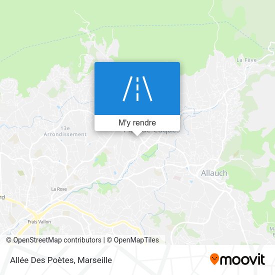 Allée Des Poètes plan