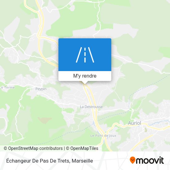 Échangeur De Pas De Trets plan