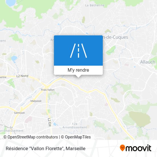 Résidence "Vallon Florette" plan