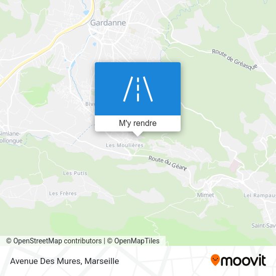 Avenue Des Mures plan