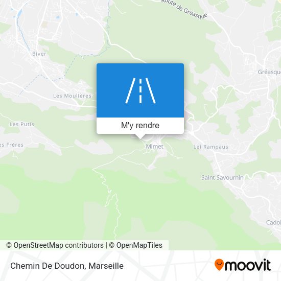 Chemin De Doudon plan