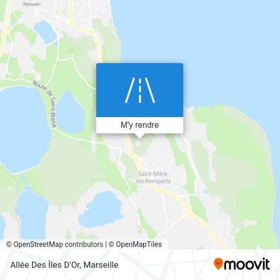 Allée Des Îles D'Or plan