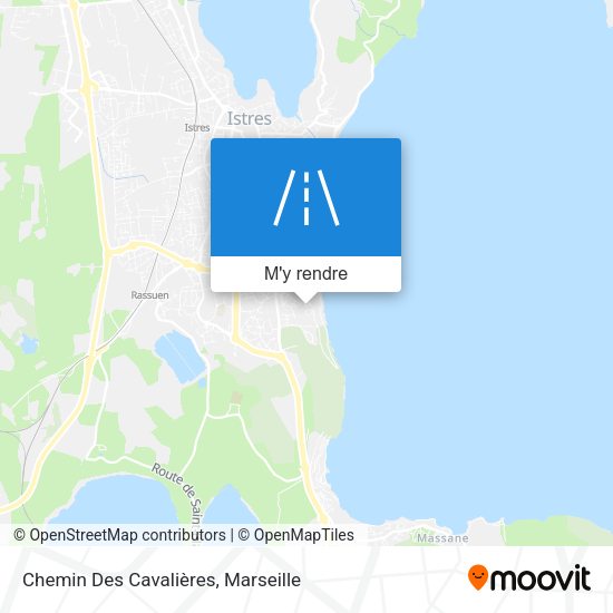 Chemin Des Cavalières plan