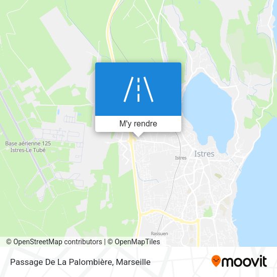 Passage De La Palombière plan