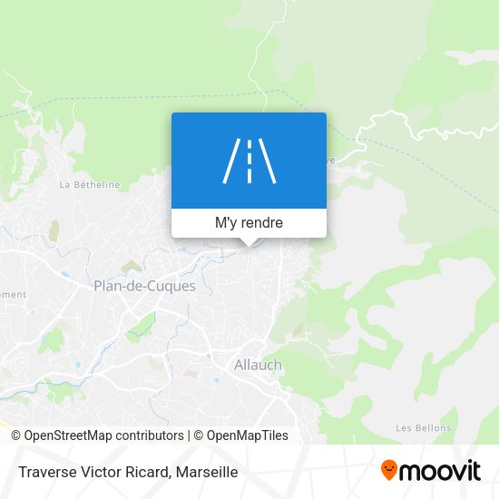 Traverse Victor Ricard plan