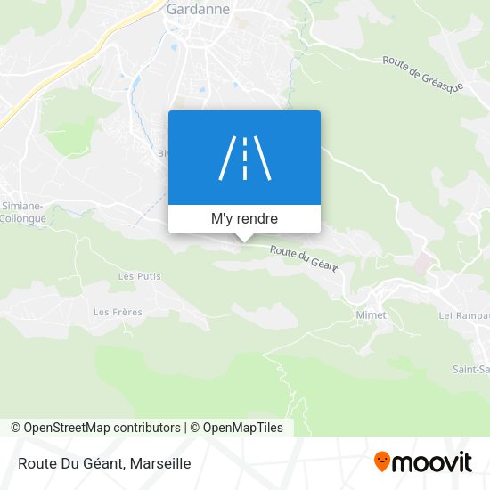 Route Du Géant plan