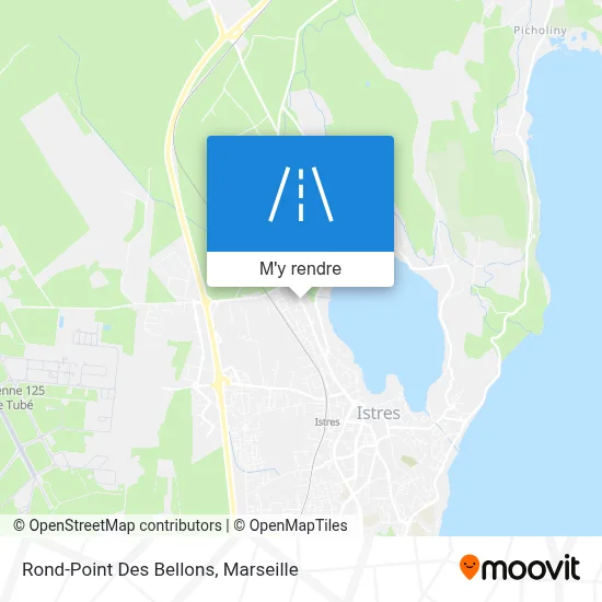 Rond-Point Des Bellons plan