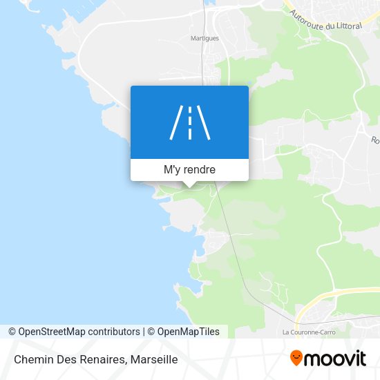 Chemin Des Renaires plan