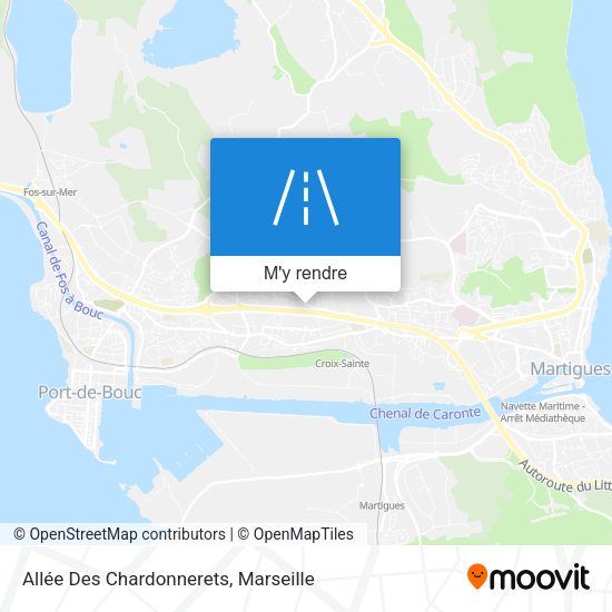Allée Des Chardonnerets plan