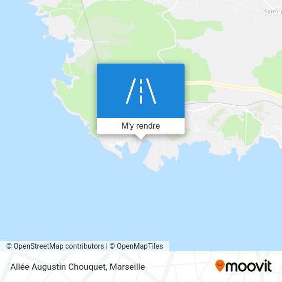 Allée Augustin Chouquet plan