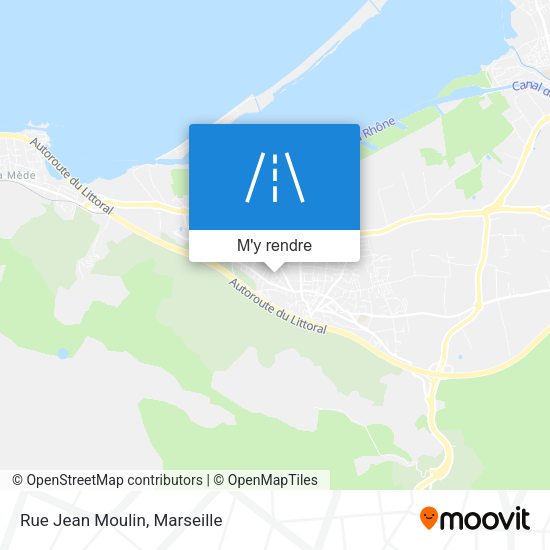 Rue Jean Moulin plan