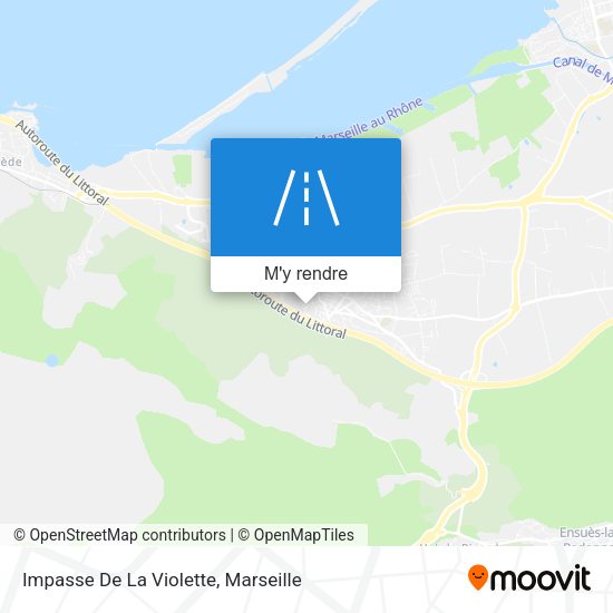 Impasse De La Violette plan