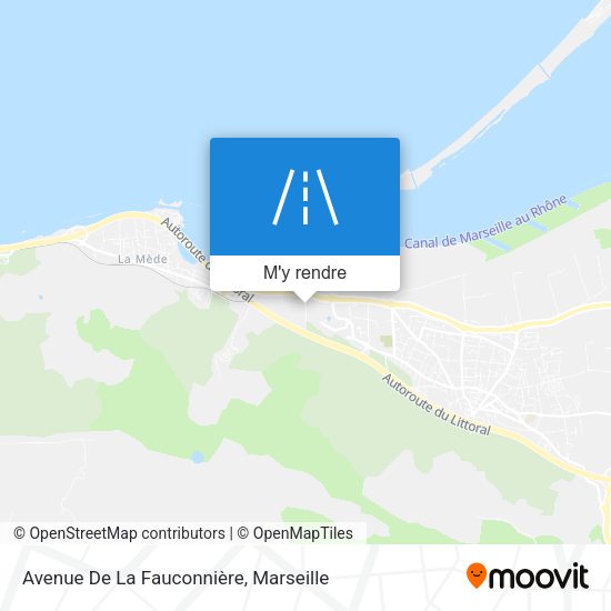 Avenue De La Fauconnière plan