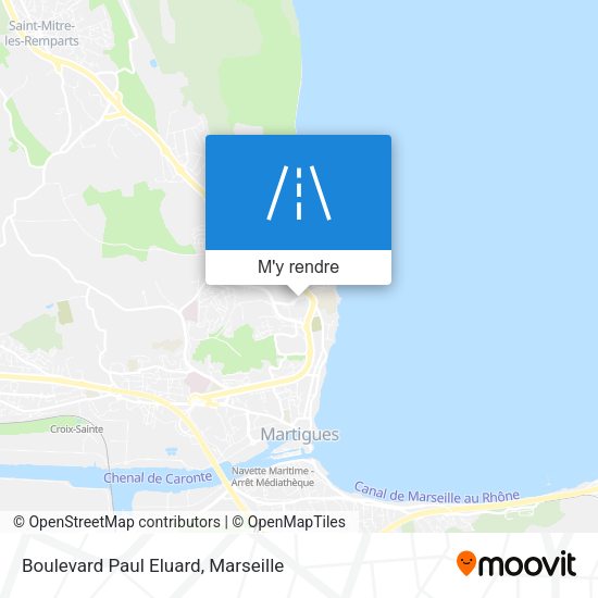 Boulevard Paul Eluard plan