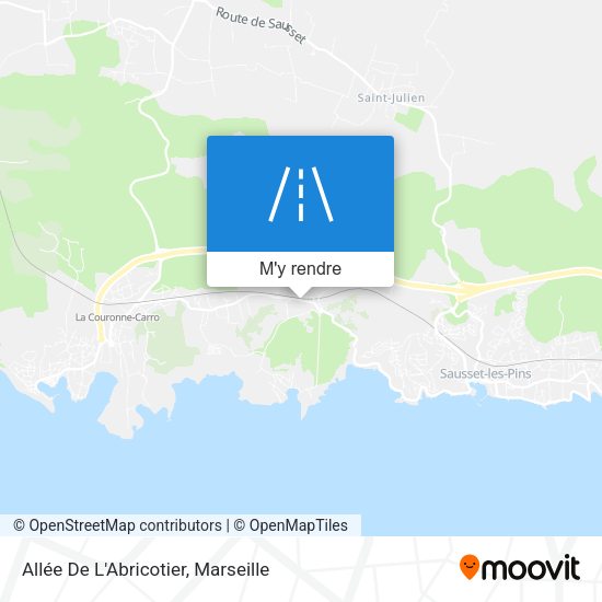 Allée De L'Abricotier plan