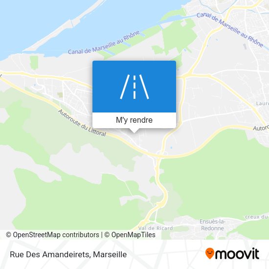 Rue Des Amandeirets plan