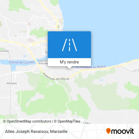 Allée Joseph Ravaisou plan