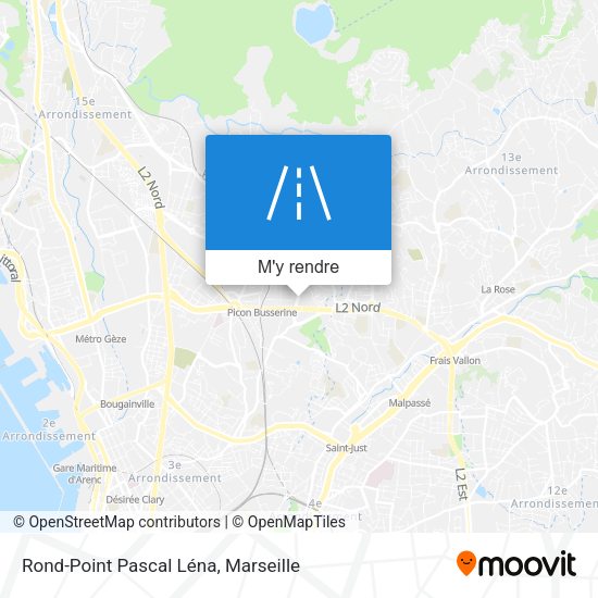 Rond-Point Pascal Léna plan