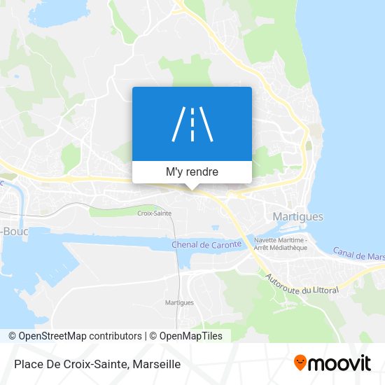 Place De Croix-Sainte plan