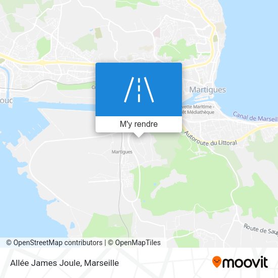 Allée James Joule plan