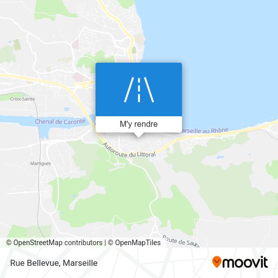 Rue Bellevue plan