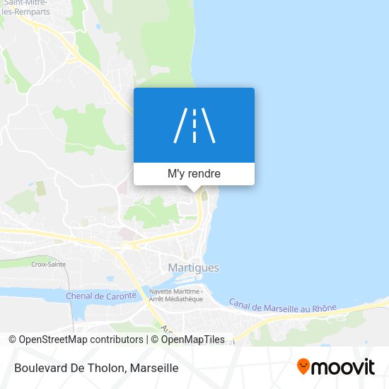 Boulevard De Tholon plan