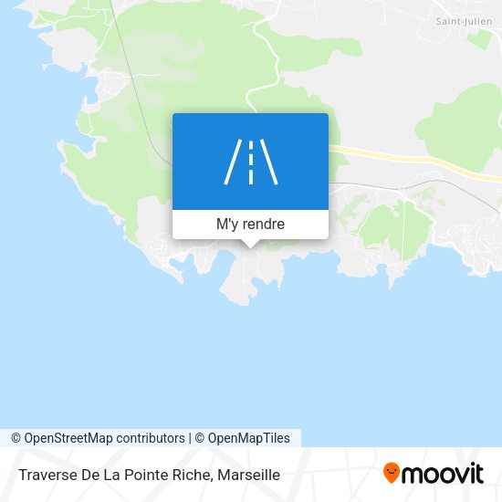 Traverse De La Pointe Riche plan